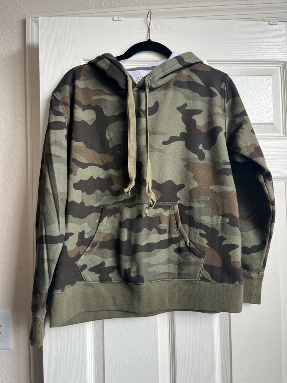 Jcrew Camouflage Hoodie Sweatshirt
